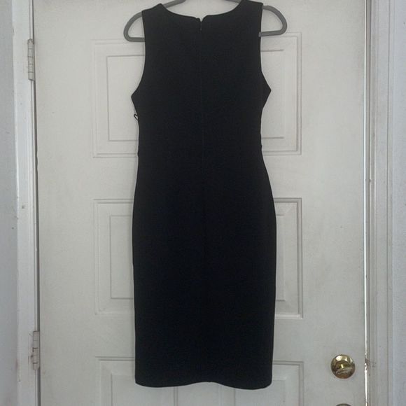 Lulu's Black Midi Dress Large NWT - Picture 5 of 14